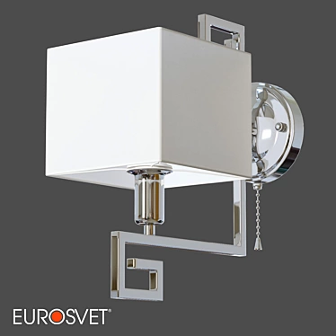 Eurosvet 60115/1 Alma Wall Lamp with Square Lampshade 3D model image 1 