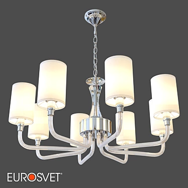 Eurosvet Catania Smart Home Chandelier 3D model image 1 