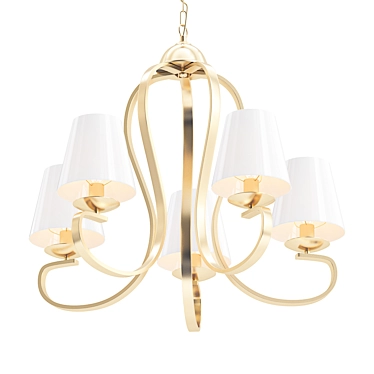 Elegant Pendant Light: Lucia Tucci Vico 3D model image 1 