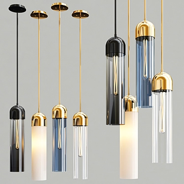 Elevate Your Space: Float Pendants 3D model image 1 