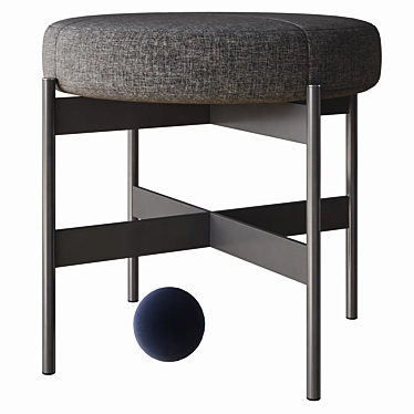 Elegant Erys Stool: Modern Italian Design 3D model image 1 