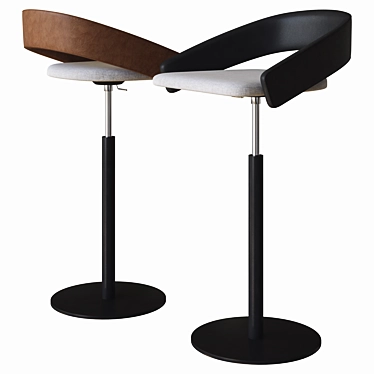 Kimmi Stool by Kastel: Sleek and Stylish Seating 3D model image 1 