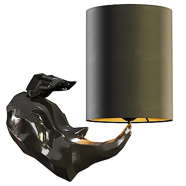 Contemporary Rhino Wall Lamp by Maytoni 3D model image 1 