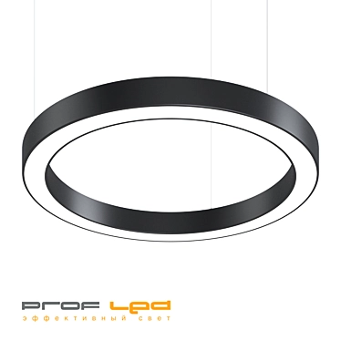 Halo LED Ring Light 3D model image 1 