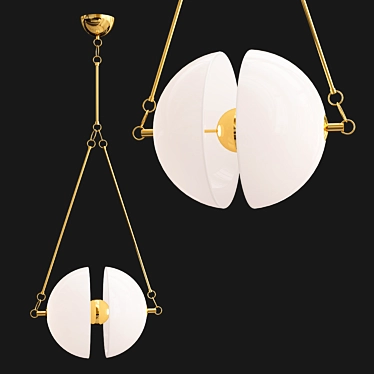 Luxury Illumination: CORE Chandelier 3D model image 1 