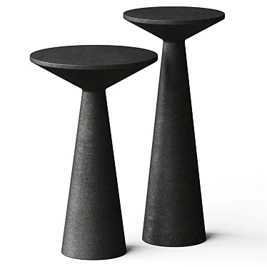  Elegant Raven Side Tables: Ideal for any Space 3D model image 1 