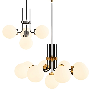 Elegant Parsons Chandelier 2013 3D model image 1 