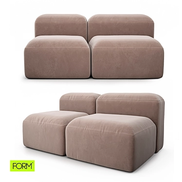 Pishka 3 modular sofa from FORM Mebel