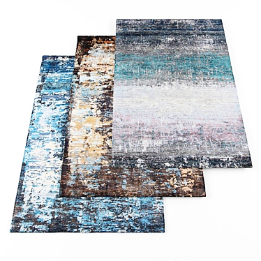 Modern Rugs Collection - 7 Pieces 3D model image 1 