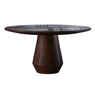 Collector's Charlotte Dining Table: Elegant and Spacious 3D model image 1 