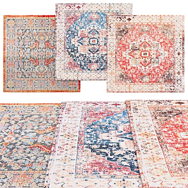 Square Rugs | 097 | Various Sizes 3D model image 1 