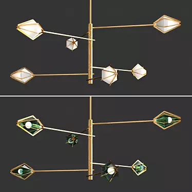 Lux Diamond Lamp by Lampatron 3D model image 1 