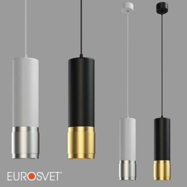 Elektrostandard DLN108 GU10 Pendant Light 3D model image 1 