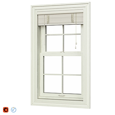 Modern Window Design - 2K Textures 3D model image 1 