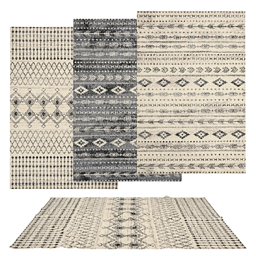 Versatile Rug Set: V-Ray, Corona & More 3D model image 1 