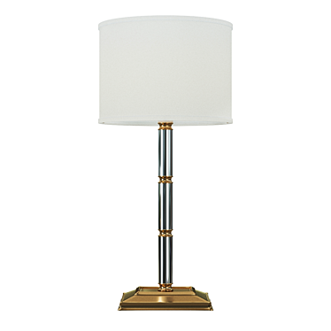 Elegant Tessa Acrylic Lamp 3D model image 1 