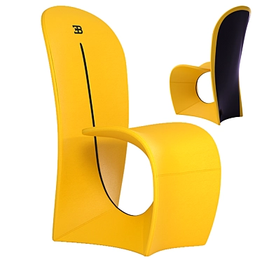Luxury BUGATTI Cobra Chair 3D model image 1 