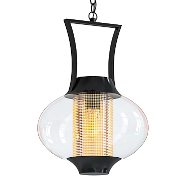 Modern V-Ray Horton Pendant Light 3D model image 1 