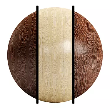 Exquisite Parquet Wood Flooring 3D model image 1 