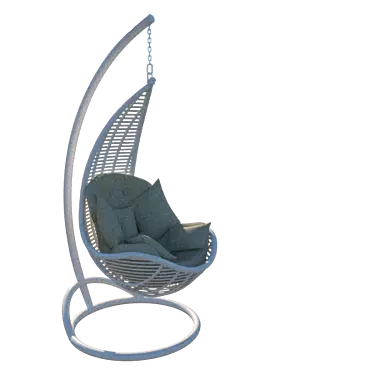 Relaxation Station: Hanging Armchair 3D model image 1 