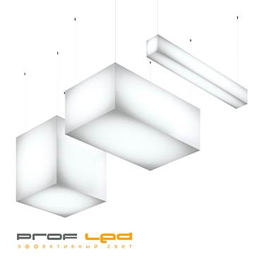 Trabem Cube Lights: Versatile, Lightweight, and Stylish 3D model image 1 