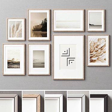 Versatile Frame Collection - Set of 288 3D model image 1 