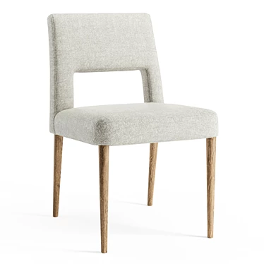 Modern Kiernan Dining Chair 3D model image 1 