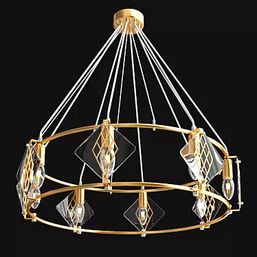 Noain 75cm Pendant Lamp 3D model image 1 