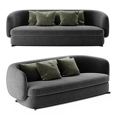 Saint-Germain Sofa 3D model image 1 