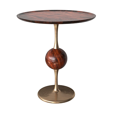 Elegant Jupiter Side Table: Perfect Blend of Style and Function 3D model image 1 