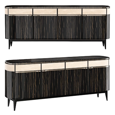 Antonelli Atelier Jago Sideboard: Sophisticated Elegance for your Space 3D model image 1 