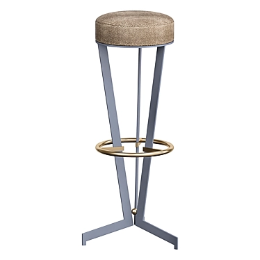 Sleek-Stool Akaba: Pedro Miralles 3D model image 1 