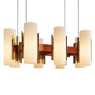 Designer Jakobsson Elegant Chandelier 3D model image 1 