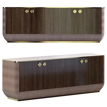 Botega Chest of Drawers 3D model image 1 