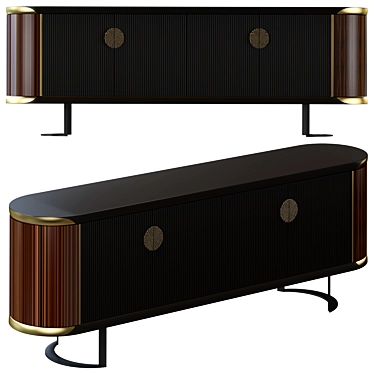 Modern Lup Chest of Drawers 3D model image 1 