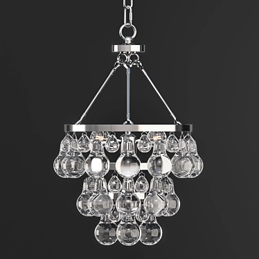 Berkley Home Bling Chandelier - Elegant Illumination 3D model image 1 