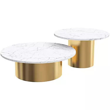 Reimond Coffee Table: Sleek Design for Modern Living 3D model image 1 