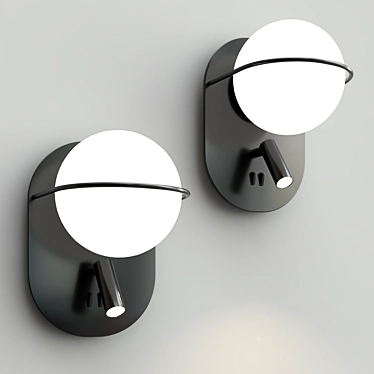 Swivel Skin Wall Lamp 3D model image 1 