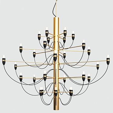 FLOS 2097 Replica Chandelier 3D model image 1 