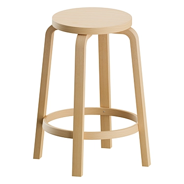 Elevate with Stool 64 by Artek 3D model image 1 