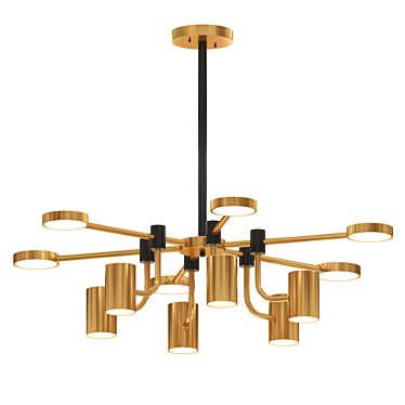 Elegance Ceiling Chandelier 3D model image 1 