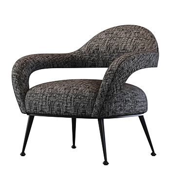 Eichholtz Lombardi Chair: Stylish and Sleek 3D model image 1 