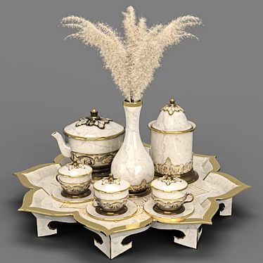 Decorative Set02: Modeling, Materials, Lighting & Rendering 3D model image 1 