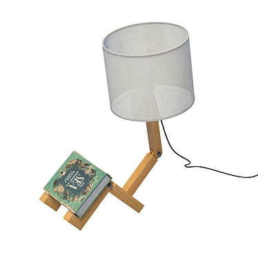 Adjustable Oscar Table Lamp 3D model image 1 