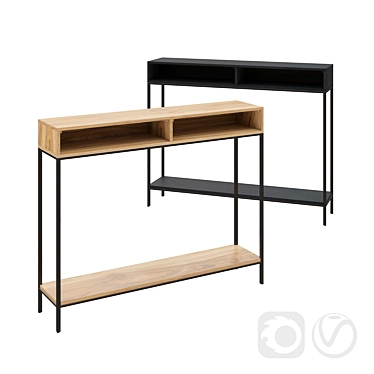 WEST ELM Industrial Storage Skinny Console