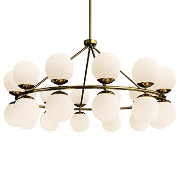 Elegant Hutchinson Chandelier 3D model image 1 