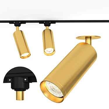 MAYTONI FOCUS - Elegant Ceiling and Track Lights 3D model image 1 