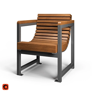 Punto Group Chair: Sleek Design by Sineu Graff 3D model image 1 