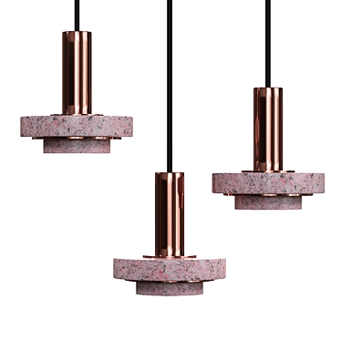 Elegant Design Lamp: TROY 3D model image 1 