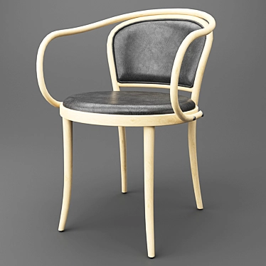 TON 33 Armchair: Stylish, Comfortable, & Modern 3D model image 1 